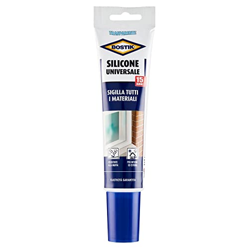 Bostik Silicone Universale trasparente tubo 150ml