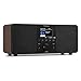 Produktbild Audizio Genua DAB Radio mit Bluetooth  Stereo DAB Plus Radio mit Fernbedienung, 60 Speicherplätze, Auto Scan, Line-Out, USB, Ideal für Zuhause und Unterwegs, Einfache Bedienung - Holz Look