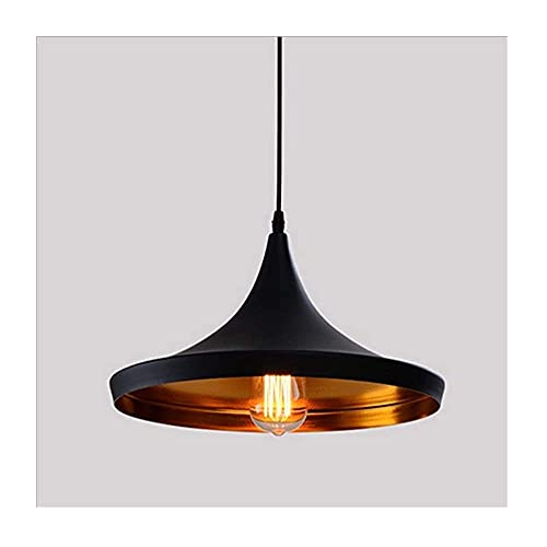 Lámpara de techo rústica retro con aluminio resistente y casquillo E27 2