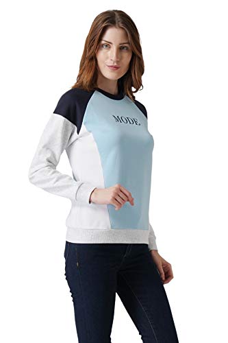 Image of Mode By Red Tape Women Blue Sweatshirt