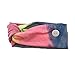 Produktbild hangzhoushiJacob Elsie Damen Haarband Sport Stirnband mit Knopf Tie-Dyed Haarschmuck Elastische Stirnbänder Frauen Verstellbar Weiche Haarreifen für Outdoor Fitness Yoga(Blau)