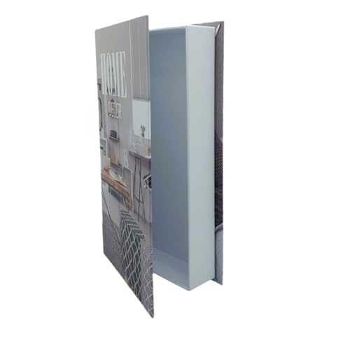 Kit Livros Decorativos Mesa de Centro+Vasos Vidro c/Planta