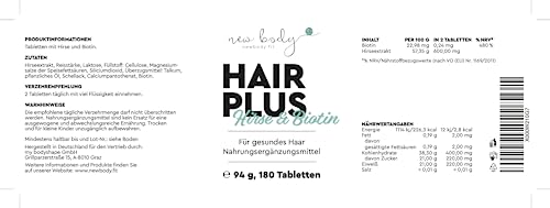 Vegane Haarkapseln für Haarwachstum und Haargesundheit