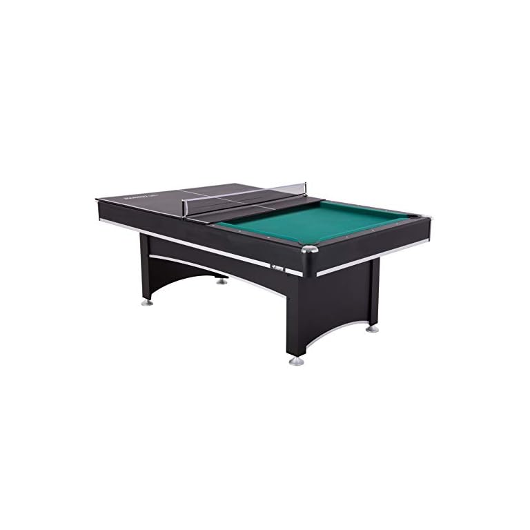 Triumph Phoenix 7’ Billiard Table with Table Tennis Conversion Top for