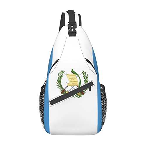 Mochila de bandolera Guatemala negra unisex miniatura 2