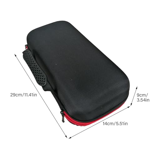 Image of CALANDIS Microphone Storage Case EVA Zipper Carrying Case for Travel Business | Microphones & Wireless Systems