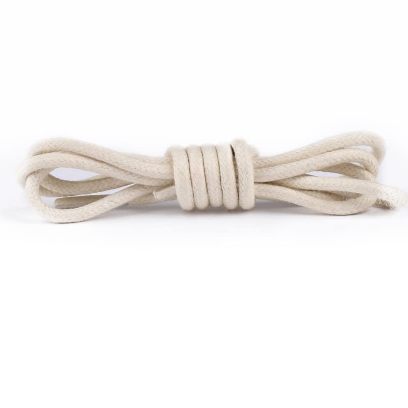 FADTOP Leather Shoes With 2 Pairs of Lace, Cotton Waxed Shoelace Length 23.62-70.87 Inches