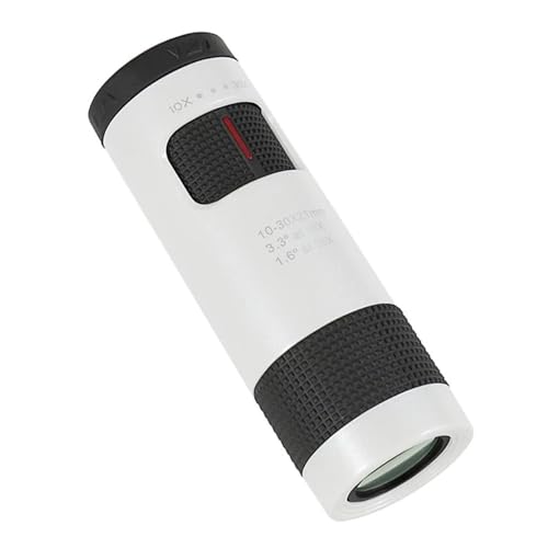 Telescopio monocular zoom 10-30x21 óptico largo alcance para exteriores