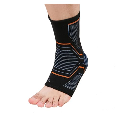 Ankle Support Strap Adjustable Brace Foot Sprains Sports Protector(Large)