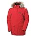 Helly Hansen Men's Reine Parka Jacket, 162 Red, Medium