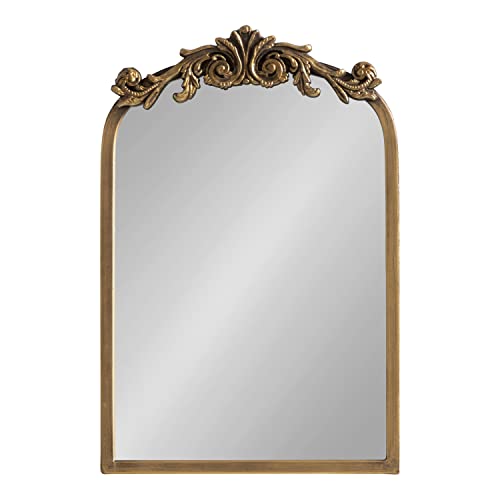 Traditional Chic Gold Mirror for Wall