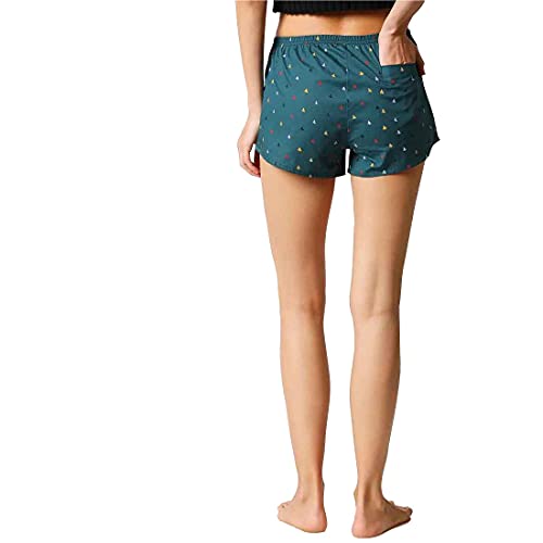 Image of Bewakoof Women's All Over Printed Loose Fit Casual Boxers | Shorts | Casual Wear | Regular Fit