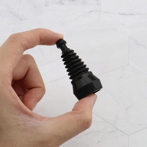 Laroal 3-Loch-Gewindeschutzabdeckung Staubdichte Gewindeschutzabdeckung aus Silikon Wasser- und staubdichte Schutzabdeckung für Autostecker (10 Stück)