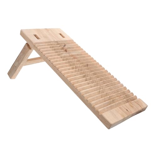 PRETYZOOM Hand Washing Board Solid Wood Laundry Washboard Household Washboard Non-slip Washing Board