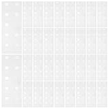 Happyyami 10 Bögen Aufkleber mit Absolventenhut-Motiv: 10 Stück/Bogen Aufkleber für Abschlussumschläge von Hochschul- und Gymnasialabsolventen, silberfarben