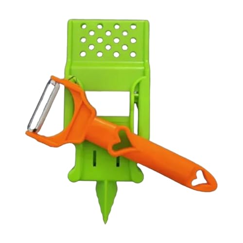 Dispositivo Schneider De Verduras: Huellas Hábiles Para Pelar Vegetales Peeler Shredderer, Versátil Juego De Corte De Pepino | Gadget De Cocina Práctico Con Mango Robusto Para Rábano, Repollo