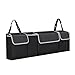 HSIOVE Carlande de Voiture Organisateur Backseat Sac de Rangement Haute capacité Accessoires de Voiture Oxford Organisateurs Multi-Usage Débat intérieur arrière Rangement Sac