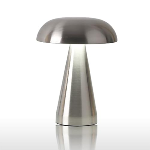 XLERDZSW Lámpara LED Portátil, Lámpara Minimalista Inalámbrica De Carga Táctil Tricolor, Lámpara Decorativa Moderna Ajustable En La Sala De Estar Del Dormitorio