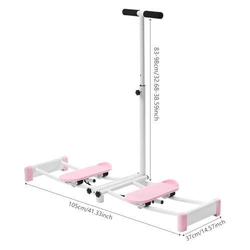 Máquina de Ejercicio para Piernas Ajustable Rosa miniatura 4