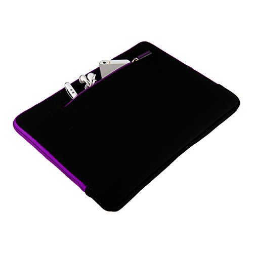 Funda protectora para laptop 15.6 pulgadas SumacLife morada miniatura 4