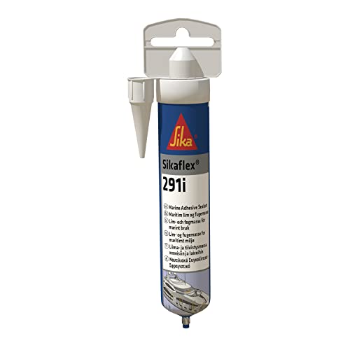 Colle marine Sika étanche multi-usage Sikaflex 291i blanc sans solvant - 2