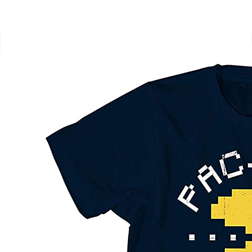 Pac-Man Official Pacman Video Game Shirt - Namco Atari Official T-Shirt (Navy, XX-Large)