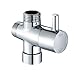 Diverter Valve Splitter - 3 Way Shower Arm Valve, Solid Brass Shower Head Diverter, 1.2 Inch Sink and Faucet Splitter, Excellent Bathroom Kitchen Plumbing Tool, Home Installation Use