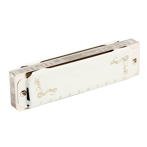 PacuM Harmonica par Instrument Clé Harmonica Diatonique Clé de 10 Trous Harpe Orgue à Bouche Harmonica for Adultes Professionnels Harmonica - Les Beatles, Paul McCartney, John Lennon, RIngo Starr, George Harrison PacuM Harmonica par Instrument Clé Harmonica Diatonique Clé de 10 Trous Harpe Orgue à Bouche Harmonica for Adultes Professionnels Harmonica – Image 5