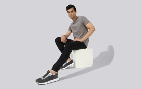 Image of Neeman's The Eighties Sneakers for Men | Comfortable & Flexible Eva Mid Sole and Breatheble Mesh and Lightweight