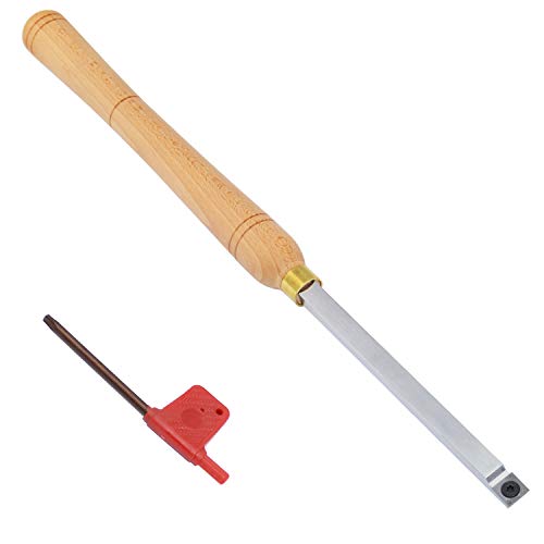 Wood Turning Tools Rougher Carbide Tipped Lathe Chisel Tool Bar 18.5 Inches With
