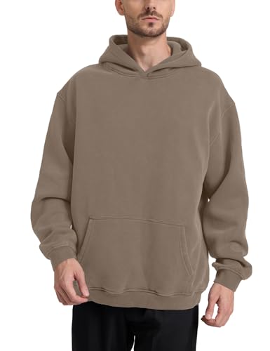 Image of Hatant Oversized Hoodie Sweatshirts for Men Couples Heavyweight Hoodies Pullover Vintage Mens Acid Wash Sweaters Clothes 2026