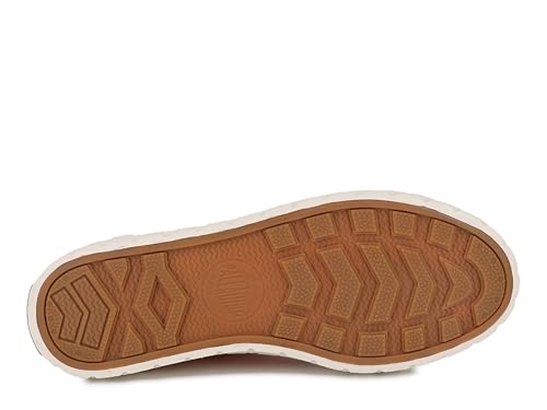 Image of Palladium Unisex Palla Ace Mid Organic Canvas Lace Up Sneaker