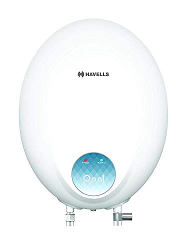 Havells Opal EC Instant Water Heater (White, 3-litre, 3000W) Havells Opal EC Instant Water Heater (White, 3-litre, 3000W)