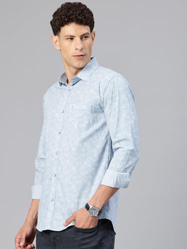 Image of Majestic Man Stylish Geomatric Print Casual Shirt - Pure Cotton| Full Sleeve | Trendy & Comfortable