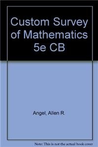 Paperback Custom Survey Math CB Book