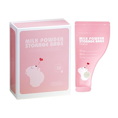 ミルクパウダーポーチ - 乾燥ミルクポーチ、給餌貯蔵袋| 30pcs給餌食品保管バッグ、幼児の家族旅行デイケア、リークプルーフフォーミュラバッグ、50gの漏れ防止店舗乾燥ミルクバッグ