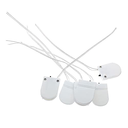 HINAYOSAN 10 Supporti Portabatteria CR2032 – Verticali A 3 Pin In Plastica Nera Per Saldatura O Collegamento