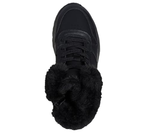 Skechers Bottines Uno Lite Comfurt pour Fille, Bordure Noire synthétique, 12.5 UK Child