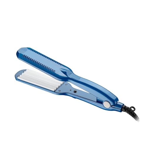 Plancha de Pelo Profesional de Placas Anchas Cerámicas Azul miniatura 1