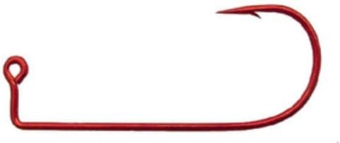 Eagle Claw 570R Red Hooks - 200 Pack (Size 4/0)