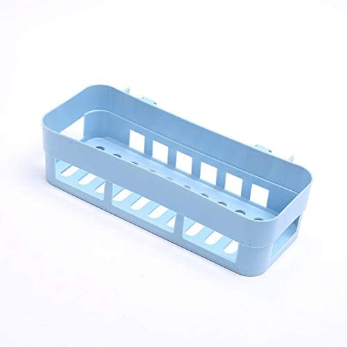 Vinsh Enterprise Multipurpose Kitchen Bathroom Shelf Wall Mounted Bathroom Kitchen No Drill Storage Rack Super Adhesive Bathroom Shower Organizer Rack Shelf(Blue) (B09QQBVX77) Amazon Price History, Amazon Price Tracker