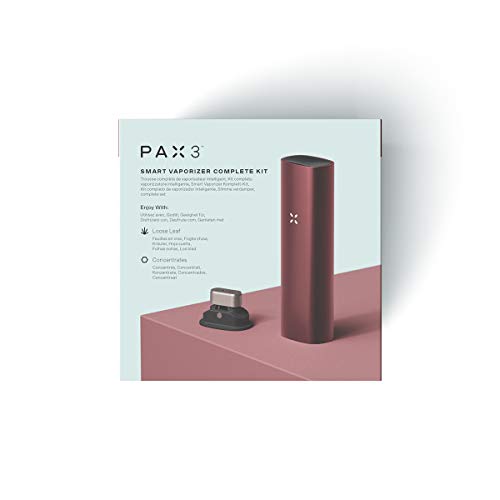 PAX-3-Premium-Portable-Vaporizer-Dry-Herb-Concentrate-10-Year-Warranty-Complete-Kit-Burgundy