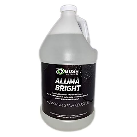 BOSH CHEMICAL Aluma Bright, Aluminum Cleaner and Brightener, 1 Gallon Concentrate Cover