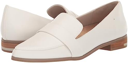 Dr. Scholl's Womens Faxon Too Slip-On Casual Dress Loafer White Smooth 8 M | Image 6
