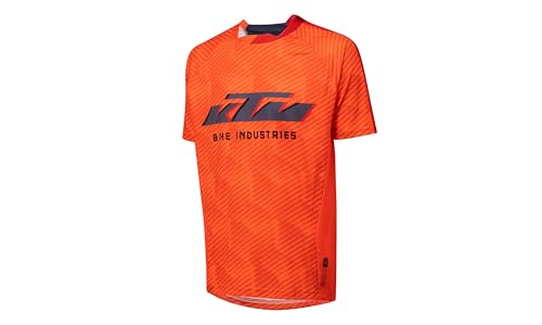 KTM Camiseta de manga corta Factory Enduro, naranja/rojo, L