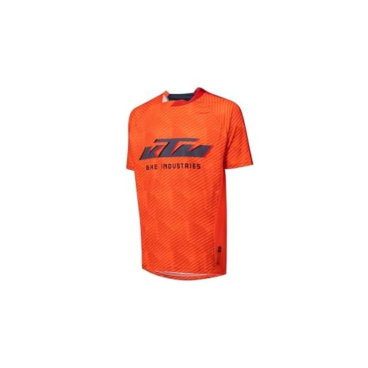 KTM Camiseta de manga corta Factory Enduro, naranja/rojo, L