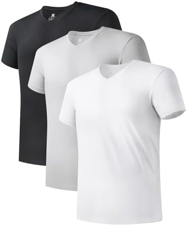 DAVID ARCHY Vest for Men Cotton Undershirts Fresh Stretch Men's Tank Tops Fit Moisture-Wicking Breathable Smooth Underwear Mens Tees Sleeveless T-Shirts