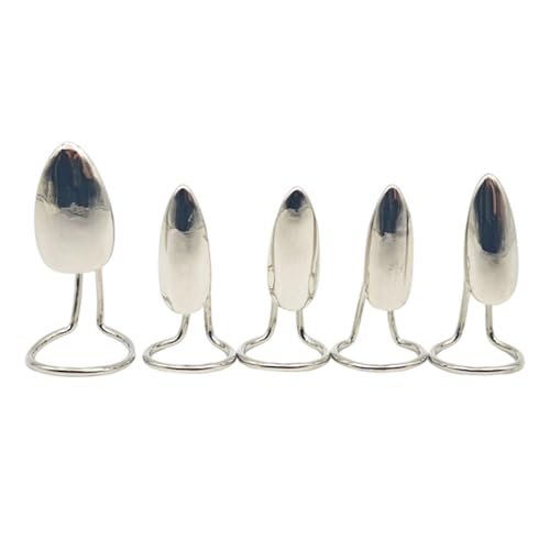 5PCS ADVANCED GARDE ALLOY NAILS COVER RINGS LIGHTWEIGHT CORFETION FIT JEWELRY FOR DRAMATIC HAND ADORNMENTSCREATION COSTUME DESI