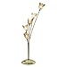 Lite Source LS-3945BRZ Tulip Flower 5-Lite Table Lamp with-Lite Amber Cloud Glass Shade, Bronze