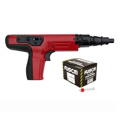 2" Fastener + .27 Cal Semi-Auto Powder Actuated Tool with power indicator